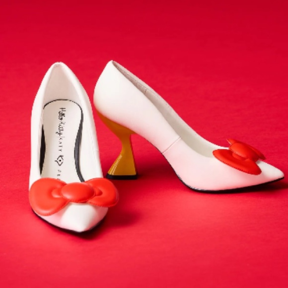 Hello Kitty x Katy Perry Bow Heel (White)